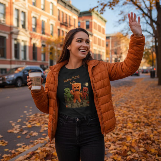 Horror Patch Kids graphic vintage tee