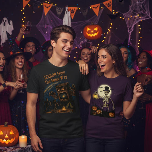 Milky Way candy bar Halloween graphic tee