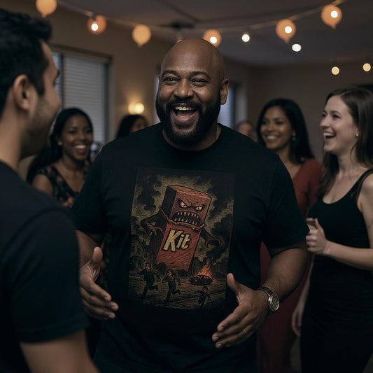 Halloween KitKat graphic tee 1